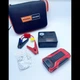 Комплект пускозарядное автомобильное устройство Jump Starter 16800mAh PowerBank, фонарь, 2USB, кейс, Красно-черный + Автомобильный компрессор - изображение 5