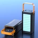 Мощный Power Bank Kamry 100000 mAh-655 с быстрой зарядкой, LED фонариком, 4хUSB, MicroUSB/Lightning/Type-C Черный - изображение 2