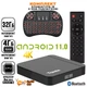 Смарт приставка для телевізора з пультом Tanix S905X4 4/32GB WiFi андроїд ТВ бокс, медіаплеєр Android 11 + Клавіатура I8 RGB - зображення 1