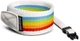Ремінь для фотоапарата Polaroid Camera Strap Flat Grey Rainbow (9120096771460) - зображення 1