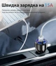 Автомобильное зарядное устройство от прикуривателя 5 USB QC 3.0 Quick Charge USLION UD2549 (BK-359) White - изображение 2