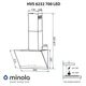 Витяжка кухонна Minola HVS 6232 WH/INOX 700 LED - изображение 14