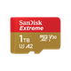 Картка пам'яті SanDisk Extreme 1TB microSDXC з адаптером (160/90 MB/s UHS-I V30 U3 Class 10)(SDSQUNC-1TB-ZN3MN) - изображение 3
