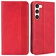 Чехол-книжка Deexe Retro Style для Samsung Galaxy S23 (S911) - Red - изображение 1