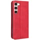 Чехол-книжка Deexe Retro Style для Samsung Galaxy S23 (S911) - Red - изображение 7