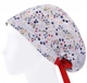 Медицинская шапочка женская HeadwearUniverse универсальная принт Мелкие цветочки - изображение 3