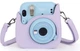 Чехол для фотокамеры FujiFilm INSTAX mini 11 / INSTAX mini 12 фиолетовый - изображение 3