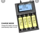 Зарядное устройство Liitokala Lii-M4, 4 канала, Ni-Mh/Li-ion, Powerbank, Test, LCD - изображение 2