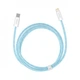 Кабель для айфона BASEUS Dynamic Series Fast Charging Data Cable Быстрая зарядка Type-C to Lightning 2m, 20W Blue (CALD000103) - изображение 1