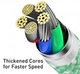 Кабель для айфону BASEUS Dynamic Series Fast Charging Data Cable Швидка зарядка Type-C to Lightning 2m, 20W (CALD000106) - зображення 10