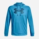 Худи утепленное мужское Under Armour Ua Armour Fleece Big Logo Hd-Blu 1373352-419 S Голубое (195253823282) - изображение 4