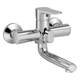 Cмеситель для ванны Lidz (CRM) - 14 34 006-1 с коротким изливом хром LDNIC006CRM22139 - изображение 2