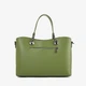 Сумка женская кожаная тоут большая Regina Notte Tote 1651 Светло-зеленый - изображение 3