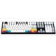 Клавиатура Varmilo VEA108 CMYK Cherry Mx Silent Red Multicolor (A26A024A6A1A06A007) - изображение 9