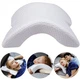Ортопедическая подушка туннель для шеи с эффектом памяти Pressure Free Memory Pillow подушка изогнутая тоннель Белая - изображение 1