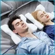 Ортопедическая подушка туннель для шеи с эффектом памяти Pressure Free Memory Pillow подушка изогнутая тоннель Белая - изображение 3