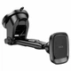 Тримач для мобільного HOCO CA116 Blue Shark center console magnetic car holder Black Metal Gray (6931474777874) - изображение 3