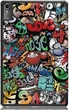 Чехол для планшета BeCover Smart Case для Lenovo Tab P11 (2nd Gen) (TB-350FU/TB-350XU) 11.5" Graffiti (BC_708690) - изображение 4