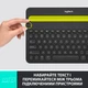 Клавиатура Bluetooth Logitech Multi-Device Keyboard K480 Black (920-006368) - изображение 5