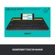 Клавиатура Bluetooth Logitech Multi-Device Keyboard K480 Black (920-006368) - изображение 8