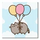 Картина на полотні Pyramid International Pusheen Colorful Balloons 40x40 см (WDC101022) - зображення 2