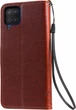 Чохол книжка Samsung Galaxy M12 M127 Кіт та Дерево Brown (30608-30) - зображення 2