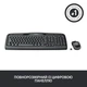 Комплект беспроводной Logitech MK330 UA (920-003989) - изображение 6