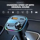 Bluetooth FM модулятор Трансмиттер PD 25W Car Charger с Led подсветкой - изображение 6