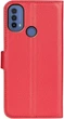 Чехол IETP для Motorola Moto E20 / E40 книжка кожа PU с визитницей красный - изображение 4