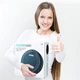 Робот пылесос аккумуляторный Clean Robot KR 6600-1500Вт для сухой уборки с виртуальной стеной Черный - изображение 9