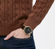 Чоловічий наручний годинник Fossil FS5763 Золото\Коричневий Натуральна шкіра - зображення 4