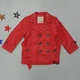 Куртка IMCCE Kids для девочки (Экокожа) 116 см Красная 18135 - изображение 6