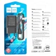 Мережевий зарядний пристрій Hoco C96A single port charger set(iP) Black (6931474765987) - зображення 5