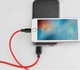 Кабель HOCO X21 USB to iP 2A, 1m, silicone, TPE connectors, Black+Red - зображення 5