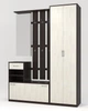 Прихожая Соло-3 Континент 1600/400/2100 Венге Магия/Дуб Шамони Светлый - изображение 1