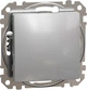 1-клавишный кнопочный переключатель Schneider Electric Sedna Design Алюминий (SDD113116) - изображение 1