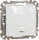 1-клавишный выключатель с LED подсветкой Schneider Electric Sedna Design Белый (SDD111101L) - изображение 1