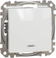 1-клавишный переключатель с подсветкой Schneider Electric Sedna Design Белый (SDD111106L) - изображение 1
