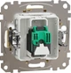 Компьютерная розетка однопостовая разъем RJ45 5е UTP Schneider Electric Sedna Design Береза Искусственное дерево (SDD180451) - изображение 2