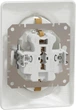 Двойная розетка 2P + E с заземляющим контактом Schneider Electric Sedna Design Белый (SDD311221) - изображение 2
