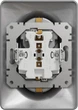 Двойная розетка 2P + E с заземляющим контактом Schneider Electric Sedna Design Алюминий (SDD313221) - изображение 4