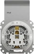 Розетка с заземлением со шторками и с крышкой IP44 Schneider Electric Sedna Design Алюминий (SDD213024) - изображение 4