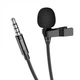 Мікрофон петличний Hoco L14 3.5 mm 1.5m Mini-Jack black - зображення 2