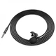 Мікрофон петличний Hoco L14 3.5 mm 1.5m Mini-Jack black - зображення 7