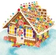 Пряничный домик Cookies United Trolls Cookie Decorating 822г - изображение 2