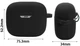 Чохол Silicon BeCover для JBL Tune 230 NC TWS Black (BC_708608) - зображення 4