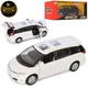 Машинка металева інерційна дитяча зі звуком та світлом Toyota Previa реалістична міцна 22х9х9 см White - зображення 2