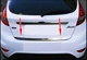 Кромка багажника (нерж.) Carmos - Турецкая сталь для Ford Fiesta 2008-2017 гг - изображение 2