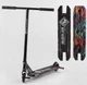 Самокат трюковый Best Scooter BS-99717 HIC-система, ПЕГИ, алюминиевый диск и дека с ПРИНТОМ, колёса PU - изображение 1