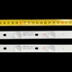 LED підсвітка TV Kivi 49-50" 483mm 6-led 3V LED49D6-03(A) LED50D06-ZC14AG-03 FD4951A-LU 30349006203 12pcs=1set - изображение 5